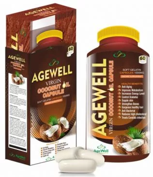 Buy AGE WELL COCONUT (1000MG) X 60 Online