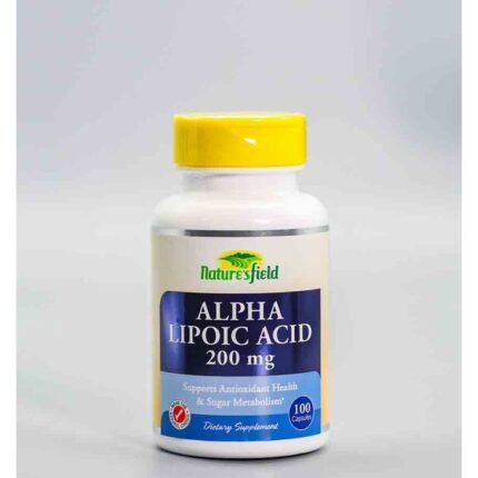 Buy NATURE’S FIELD ALPHA LIPOIC ACID (200MG) X 100 online