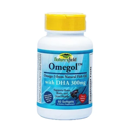 NATURES FIELD OMEGOL WTIH DHA 300MG X 60